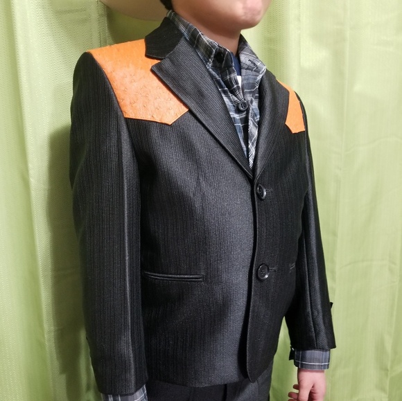 boys western blazer